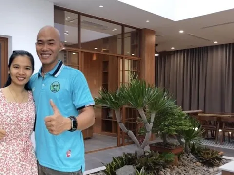 Anh công nhân lương 5 triệu bất ngờ đổi đời, vung tiền xây biệt thự 1000m2 ở Ninh Thuận