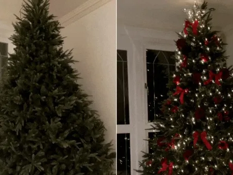 Màn decor Noel trong nhà hot nhất TikTok: Hút gần 70 triệu lượt xem, dân tình chấm "10 điểm không có nhưng"!