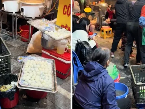 Xôn xao thông tin hàng bánh trôi tàu trên phố cổ Hà Nội rửa bát bẩn, để đồ ăn ngay cạnh thùng rác