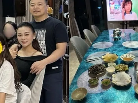 Phương Oanh và con gái shark Bình xuất hiện chung một khung hình, biểu cảm hé lộ mối quan hệ mẹ kế - con chồng