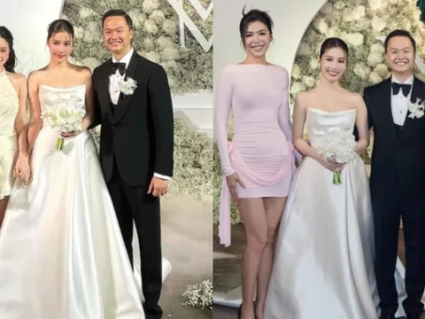 Ngắm váy áo của dàn mỹ nhân dự đám cưới Diễm My 9X: Chuộng thiết kế local brand thanh lịch, không lấn lướt cô dâu