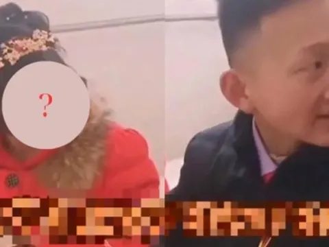 Cảnh đám cưới gây xôn xao vì cô dâu có "nhan sắc kỳ lạ", dân mạng thấy tiếc cho chú rể, người trong cuộc lên tiếng nói rõ sự tình