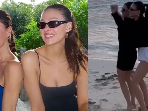 Chỉ bằng khoảnh khắc chưa đầy 10 giây, Victoria Beckham và con dâu tỷ phú đã “đập tan” nghi vấn bất hòa