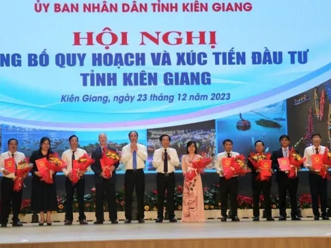 Công bố quy hoạch Kiên Giang thời kỳ 2021 - 2030, tầm nhìn đến 2050