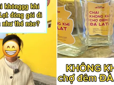 Độc lạ Đà Lạt: Một cửa tiệm bán cả... không khí Đà Lạt đóng chai ship tận nơi khiến dân mạng tranh cãi