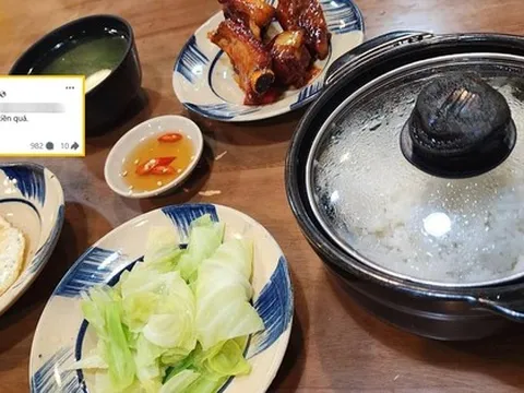 Bữa cơm 3 món, 1 canh giá 80k gây tranh cãi, do chi phí đắt đỏ hay nhà hàng 'chặt chém'?
