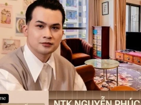 Bên trong căn hộ 5 tỷ của NTK Nguyễn Phúc Tuấn: Đồ decor xách tay từ Pháp, không gian hệt như triển lãm với toàn tranh tự vẽ