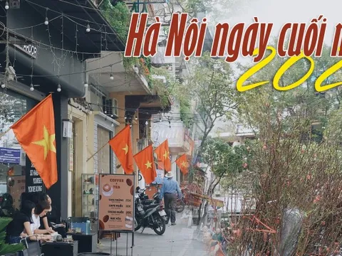 Hà Nội ngày cuối cùng của 2023: Dân tình thảnh thơi ngồi cà phê, khu vực trung tâm đông nghịt người vui chơi
