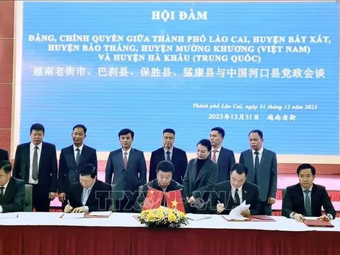Tăng cường hợp tác giữa các địa phương của Lào Cai và tỉnh Vân Nam (Trung Quốc)