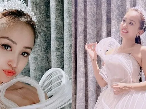 Vân Hugo khoe quà cưới độc lạ được bạn thân lâu năm tự tay thiết kế tặng