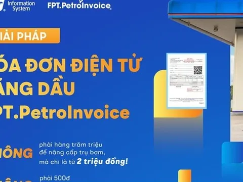Giải bài toán xuất hoá đơn bán lẻ xăng dầu