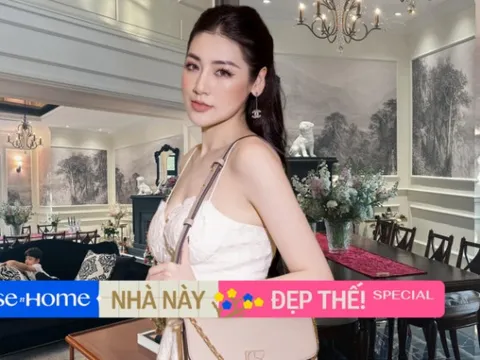 Mở màn năm 2024, Á hậu Tú Anh ''flex'' không gian sống sang chảnh: Thiết kế Indochine đẹp mắt, nhìn thôi đã thấy mê mẩn