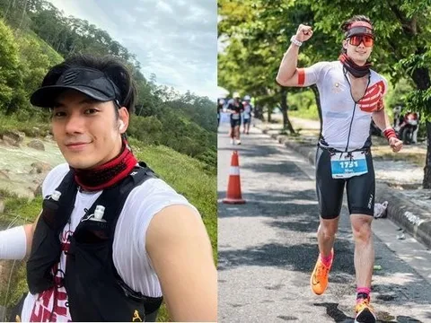 Diễn viên chạy khỏe nhất Việt Nam: Là nam thần hàng đầu, bơi 3,8km, đạp xe 180km, chạy 42km không nghỉ
