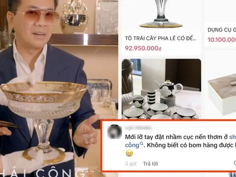 Shop bát đĩa nhà giàu của Thái Công rần rần trên TikTok: Người định "bom" hàng, kẻ chờ sale để săn deal 1k