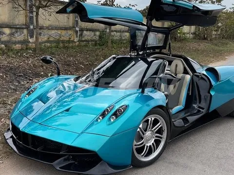 Nhóm bạn 2K hoàn thiện ‘siêu phẩm’ giống Pagani Huayra đón Tết sau 500 ngày chế tạo: Trông như thật, màu chói xe hơn Minh Nhựa