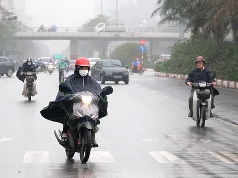 Từ đêm nay, miền Bắc chuyển mưa nhỏ