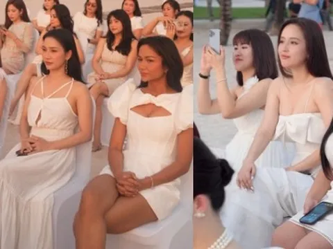 Đám cưới Vân Hugo: Diễm My 9x - H'Hen Niê và dàn "Chị đẹp" đổ bộ, Mai Phương Thúy lộ diện gây chú ý