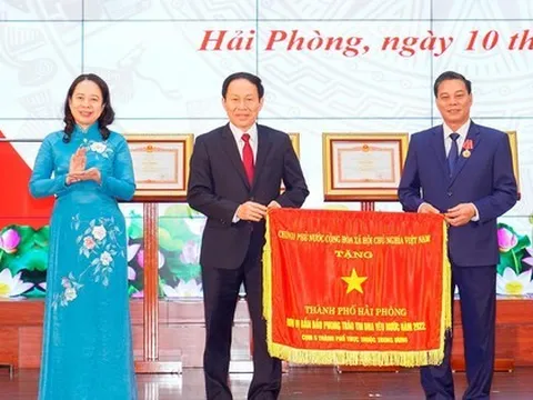 Hải Phòng dẫn đầu khối 5 thành phố trực thuộc Trung ương