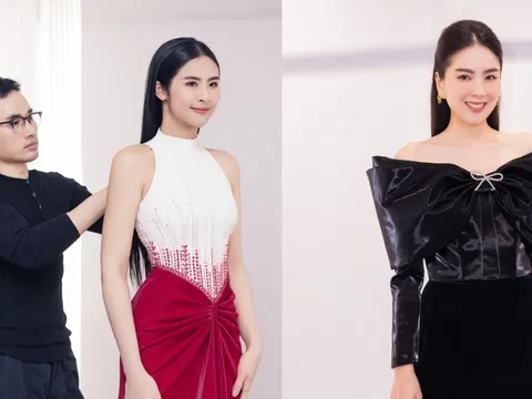 Đôi bạn thân Hoa hậu - MC đình đám VTV khoe nhan sắc “thăng hạng” khi thử đồ cho show của NTK Hà Duy, sánh bước cùng nàng thơ phim giờ vàng