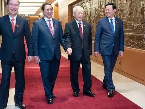 Tổng Bí thư Nguyễn Phú Trọng dự khai mạc Kỳ họp bất thường lần thứ 5, Quốc hội khóa XV