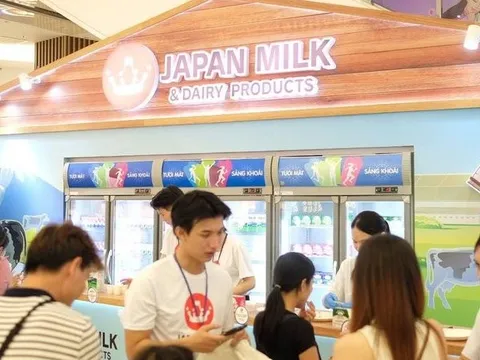 Lần đầu tiên Nhật Bản giới thiệu vị ngon từ sữa tươi nguyên chất “chuẩn Nhật’ tới người tiêu dùng Việt