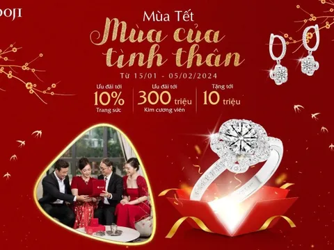 Cùng DOJI bừng sắc diện, kết tình thân dịp tết Giáp Thìn