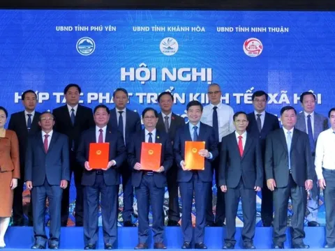 Khánh Hòa, Phú Yên, Ninh Thuận hợp tác phát triển kinh tế - xã hội