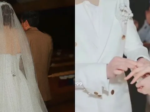 Hoa hậu Vbiz bí mật kết hôn lần 3 ở nước ngoài, nhóc tỳ có bài phát biểu hé lộ quan hệ với bố dượng
