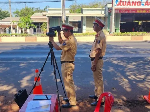 Bình Phước: Kiên quyết xử lý vi phạm về nồng độ cồn và đo tốc độ