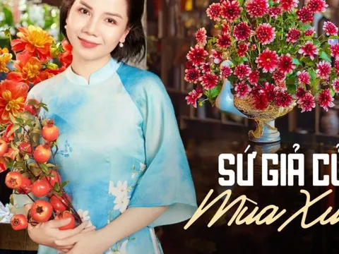 30 Tết, cắm 1 bình thược dược cam để nhà thêm rực rỡ sắc màu, sung túc đủ đầy đón năm mới an vui