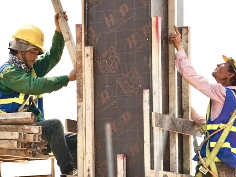 Tết về trên đại công trường sân bay Long Thành