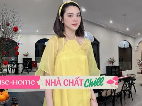 Quỳnh Lương ''unbox'' biệt thự mới đúng Mùng 1 Tết, khoe nhà rộng đến nỗi sắm nội thất không xuể