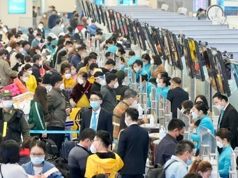 Khách quốc tế đến Việt Nam qua đường hàng không tăng đột biến