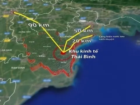 Sau năm 2030, Thái Bình dự kiến sẽ có sân bay, tuyến đường sắt và phân tách thành 3 vùng phát triển