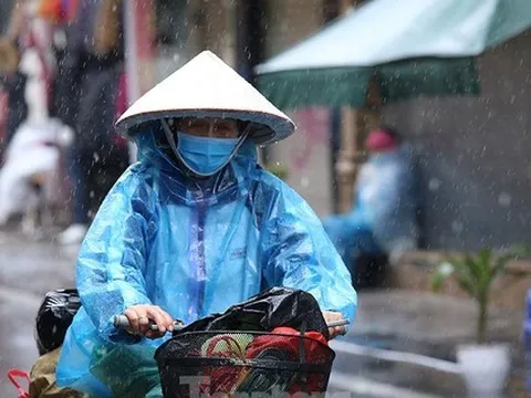 Miền Bắc đón thêm không khí lạnh tăng cường, mưa phùn kéo dài