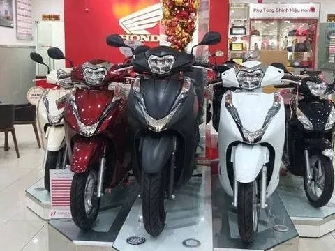 Giá xe máy giảm kỷ lục: Honda Vision, SH, LEAD... đồng loạt dưới mức đề xuất, Winner X dò đáy