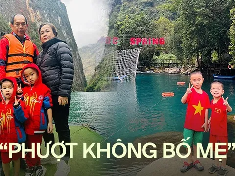 2 bé trai "đi phượt" hơn 4.000km từ TP.HCM ra Hà Giang cùng ông bà: "Mong con cháu thấy đất nước mình đẹp thế nào"
