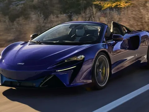 Đại gia Việt thích McLaren Artura có thể chờ bản mui trần này: Giá quy đổi từ 6,75 tỷ đồng, giao xe giữa năm nay