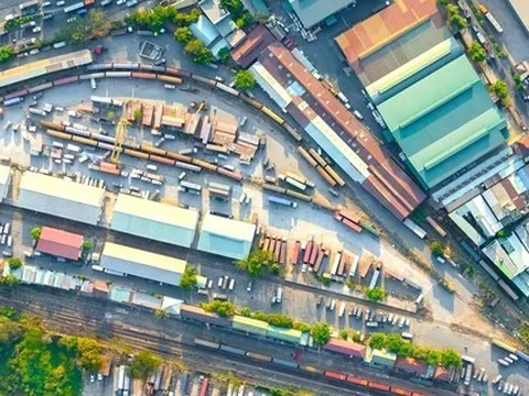 Cận cảnh ga hàng hóa đầu mối đi quốc tế lớn nhất Việt Nam