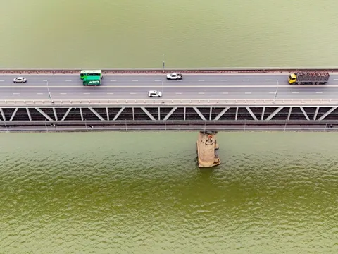 Cầu vượt sông 2 tầng duy nhất, thời gian thi công lâu nhất ở Hà Nội