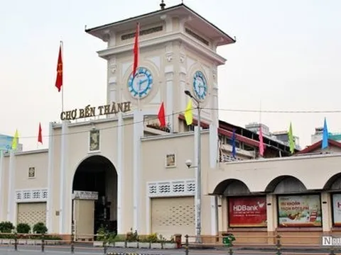 Tp.HCM dự kiến hoàn thành chỉnh trang chợ Bến Thành trước 30/4/2025