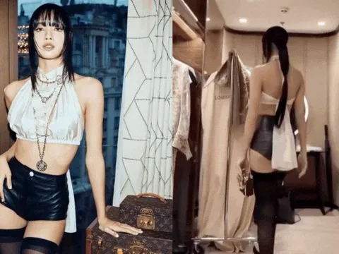 Lisa xả clip hậu trường khoe body siêu cháy, tạo hình cũng tỉ mỉ, hèn gì giúp Louis Vuitton vượt mặt Chanel, Dior