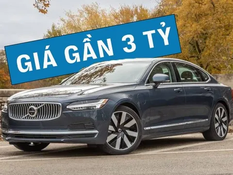 Volvo S90 Recharge Ultimate ra mắt Việt Nam tuần sau: Giá dự kiến 2,89 tỷ, 'ăn xăng' ít hơn xe máy