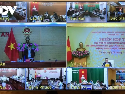 Nhiều địa phương cam kết giải ngân 100% vốn các chương trình mục tiêu quốc gia