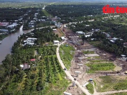 Đẩy nhanh tiến độ hoàn thành cao tốc Cần Thơ - Cà Mau vào cuối năm 2025