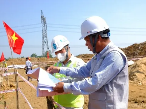 “Vượt nắng, thắng mưa” đảm bảo tiến độ dự án đường dây 500kV mạch 3 Quảng Trạch - Phố Nối