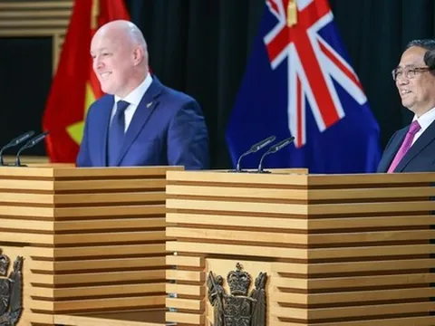 Cuộc hội đàm đặc biệt, rất thành công giữa hai Thủ tướng Việt Nam - New Zealand