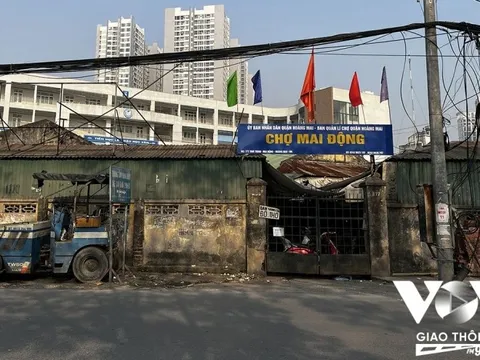 Chợ Mai Động thông báo đóng cửa gấp, hàng trăm tiểu thương không kịp trở tay