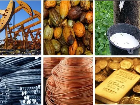 Thị trường ngày 14/3: Giá dầu, đồng, cao su tăng mạnh, quặng sắt giảm sâu
