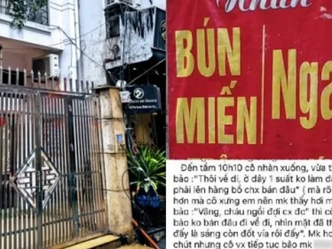 Bún ngan Nhàn đóng cửa sau bài tố mắng chửi khách thậm tệ, hàng xóm và nhân viên tiết lộ thêm nhiều thông tin